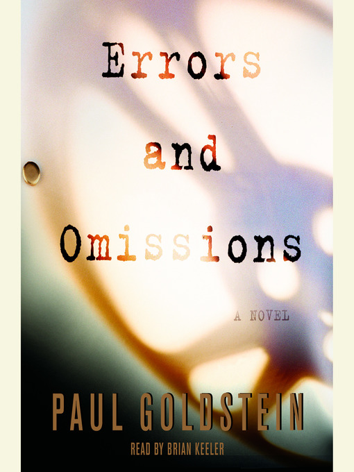 Title details for Errors and Omissions by Paul Goldstein - Available